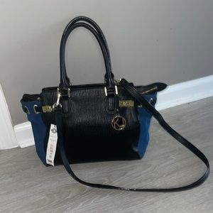 Kate Landry - Danielle - Black & Blue purse